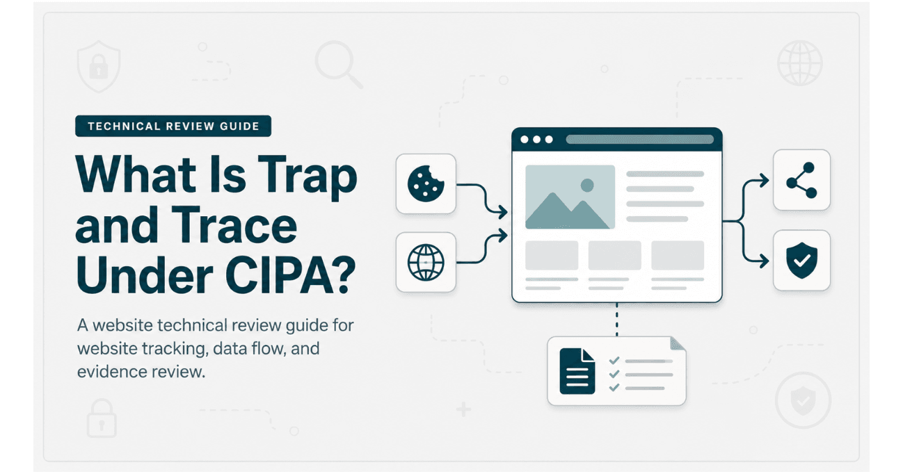 What Is Trap and Trace Under CIPA? A Website Technical Review Guide